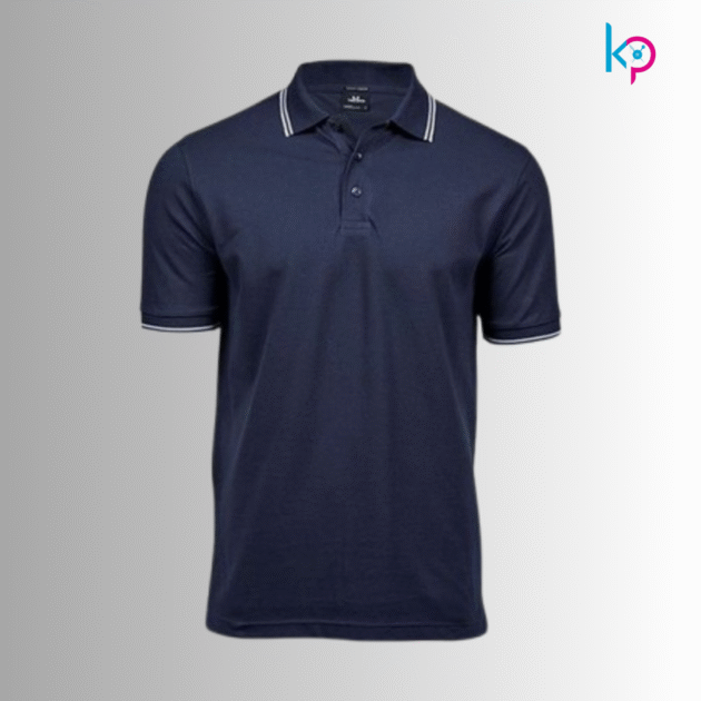 Navy Blue Polo T-Shirt – Classic & Comfortable