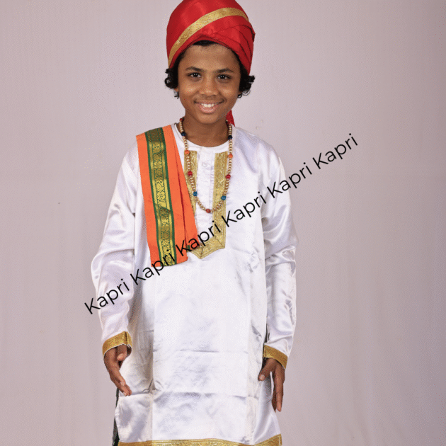 Traditional Maharashtrian Costume for Kids