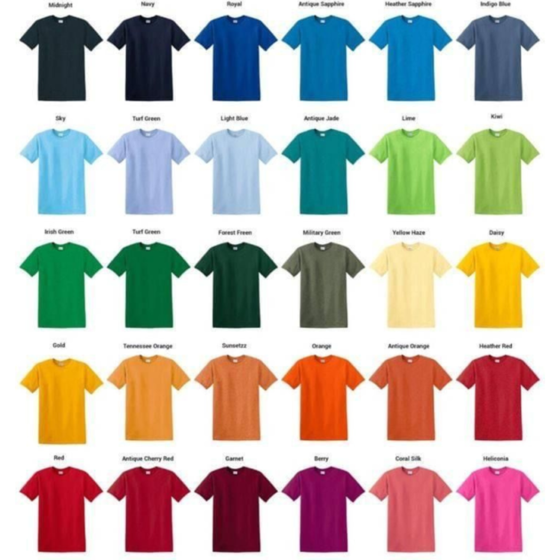 Premium Cotton Color T-Shirts