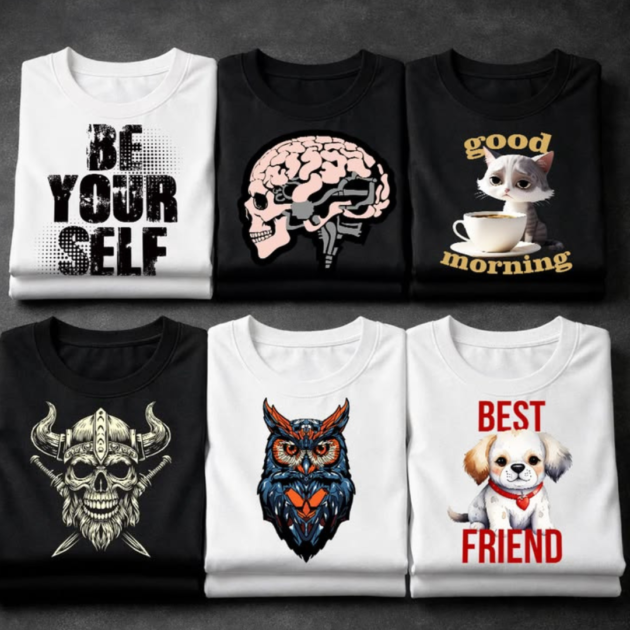 Stylish Printed Casual T-Shirts