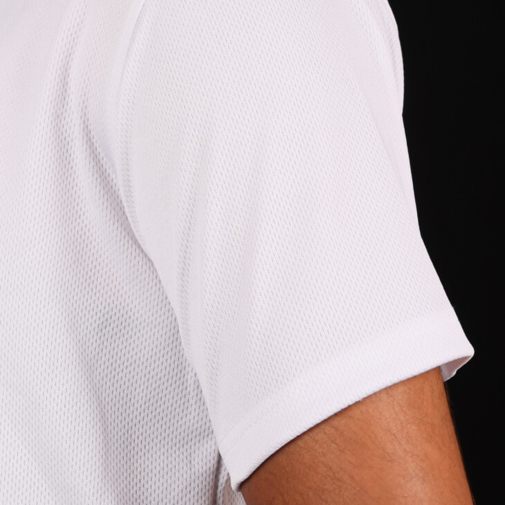 Round Neck White T-Shirts - Polyester - Image 2