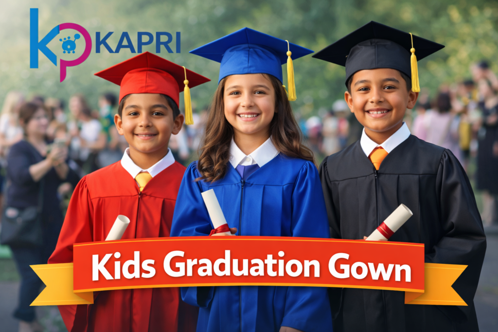 kids graduation gown