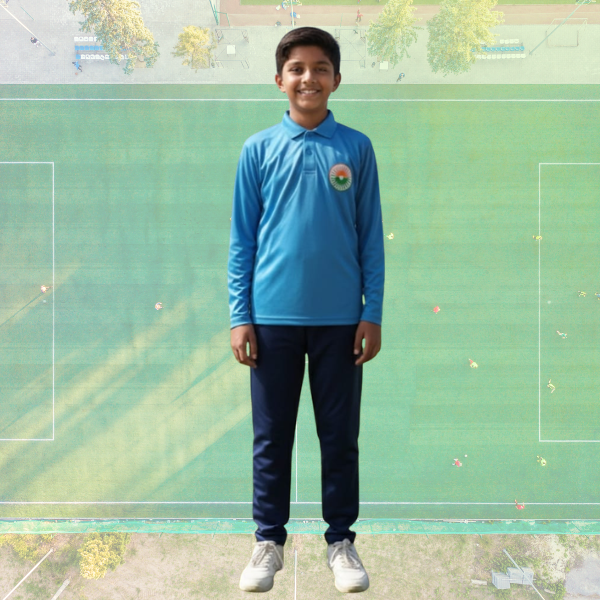 Kids Blue Sports Uniform Set