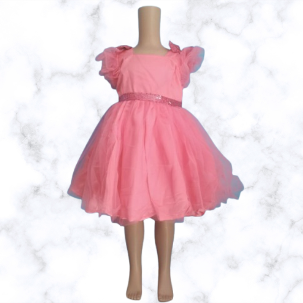 Pink Kids Frocks