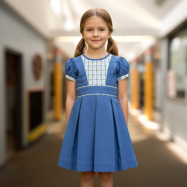 Girls School Uniform Pinafore Dress – Smart & Comfortable Daily Wear